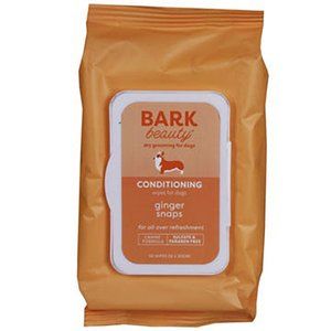 (2)Bark Beauty Ginger Snap Condition Pet Wipe 50ct